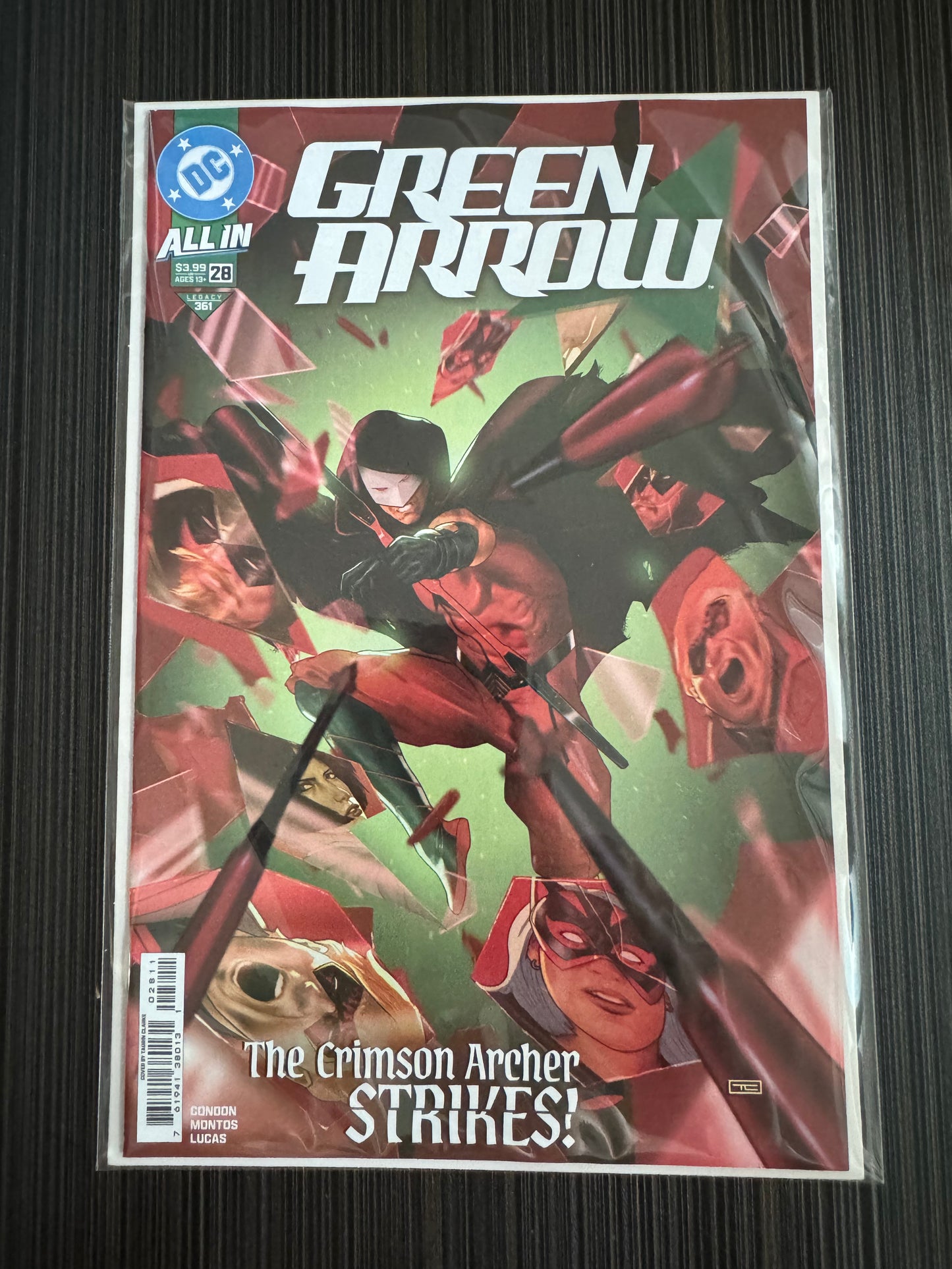 Green Arrow #28 Cover A Taurin Clarke