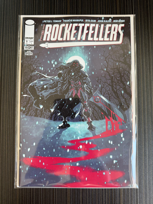 Rocketfellers #9 Cover B Derek Kirk Kim