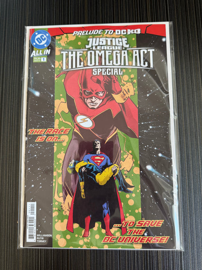 Justice League The Omega Act Special #1 (One Shot) Cover A Jorge Fornes (DC K.O.)