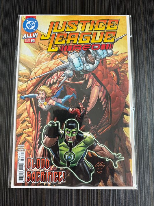 Justice League Red #3 (of 6) Cover A Clayton Henry