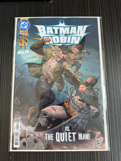 蝙蝠俠與羅賓 #26 A 封面 Tony S Daniel | 2025 年 10 月 7 日