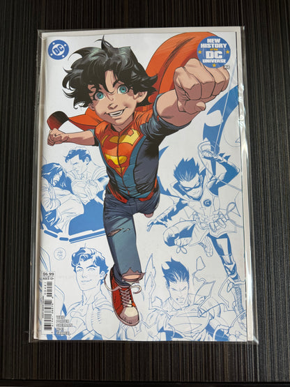 New History of The DC Universe #4 (of 4) Cover B Dan Mora Card Stock Variant