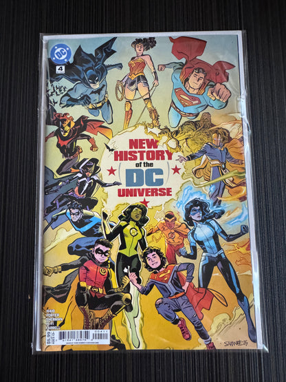 New History of The DC Universe #4 (of 4) Cover A Chris Samnee