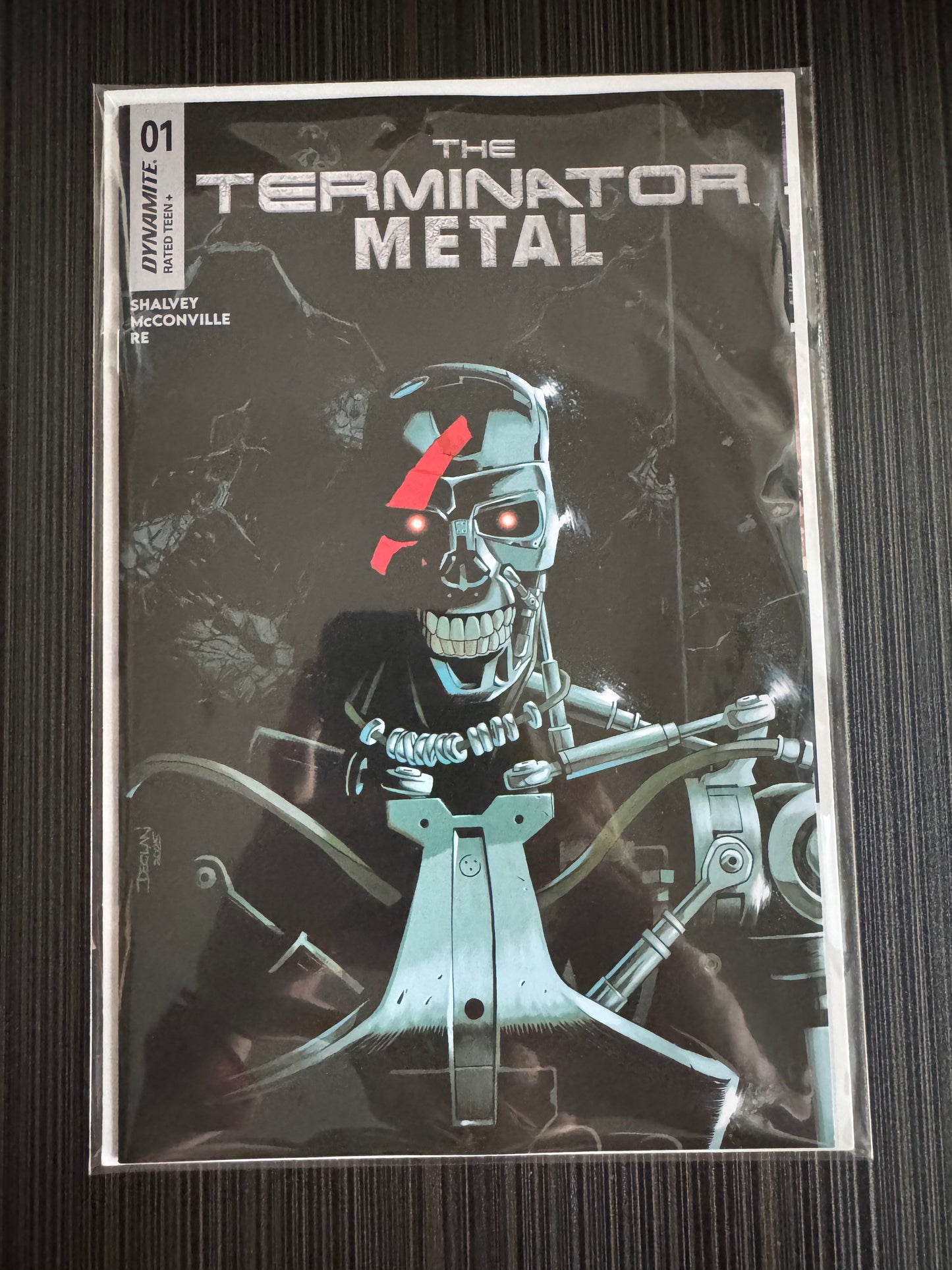 Terminator Metal #1 Cover A Declan Shalvey