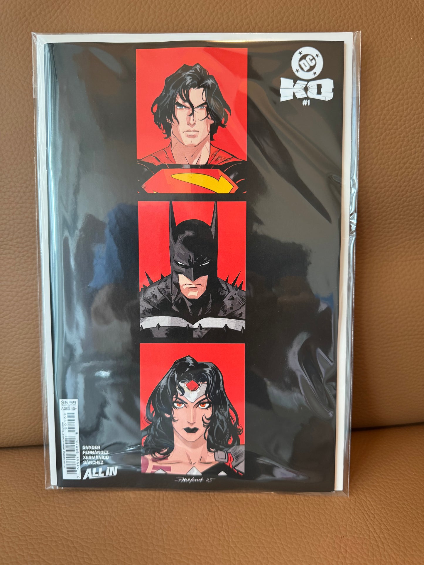 DC K.O. #1 (of 5) Second Printing Cover B Dan Mora Variant