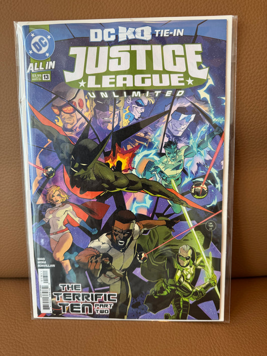 Justice League Unlimited #13 Cover A Dan Mora (DC K.O.)