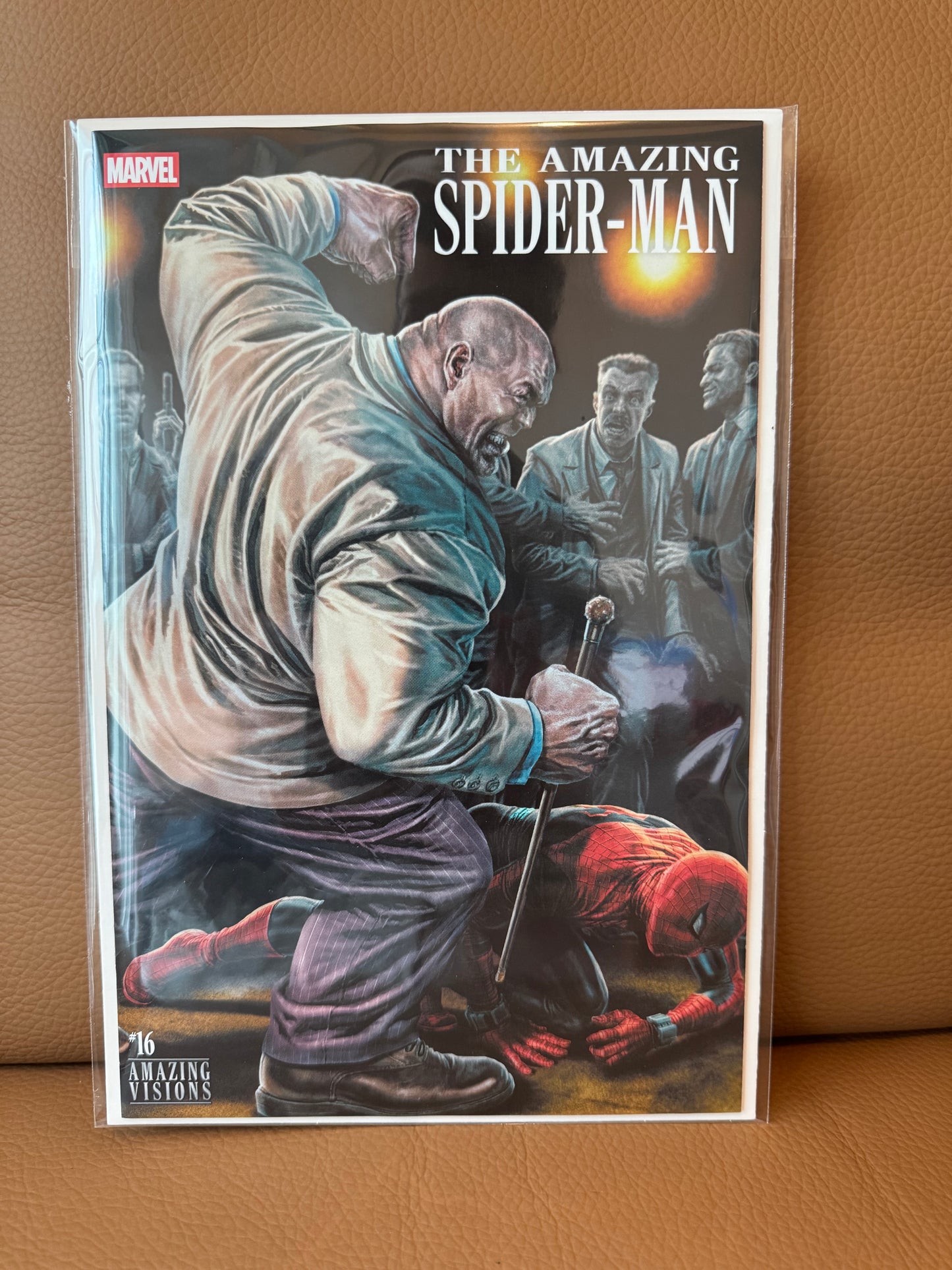 Amazing Spider-Man #16 Lee Bermejo Amazing Visions Variant