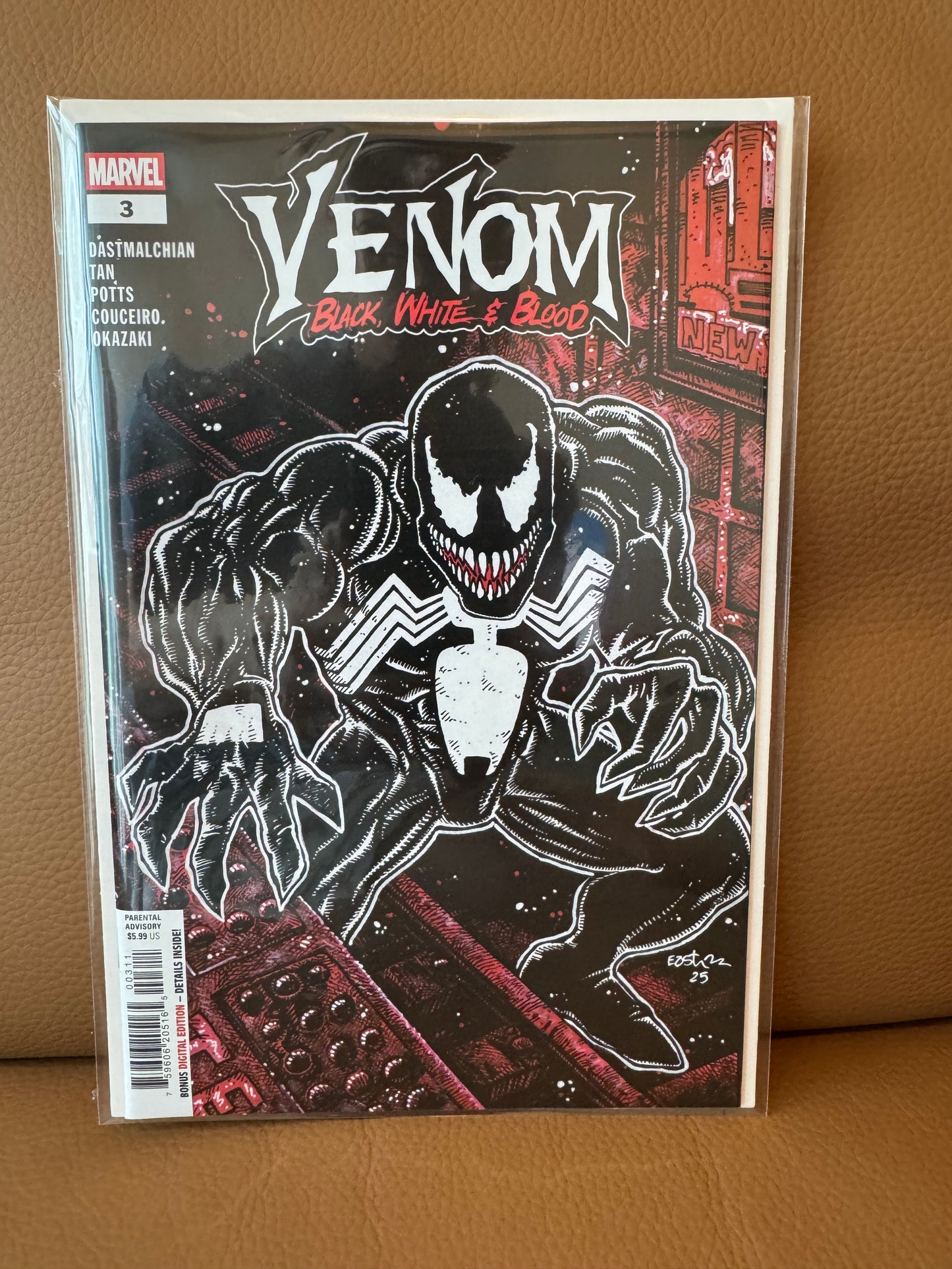 Venom: Black, White & Blood #3