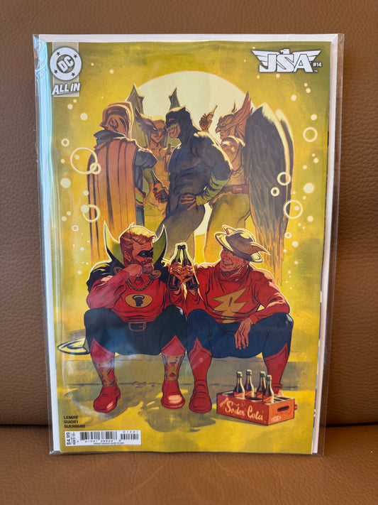 JSA #14 Cover B David Talaski Card Stock Variant