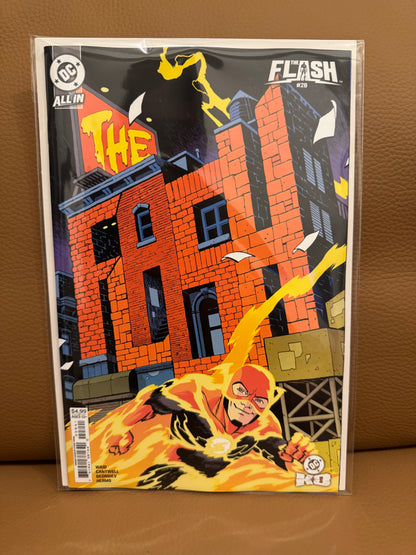 Flash #28 Cover D Ethan Young Card Stock Var (DC K.O.)
