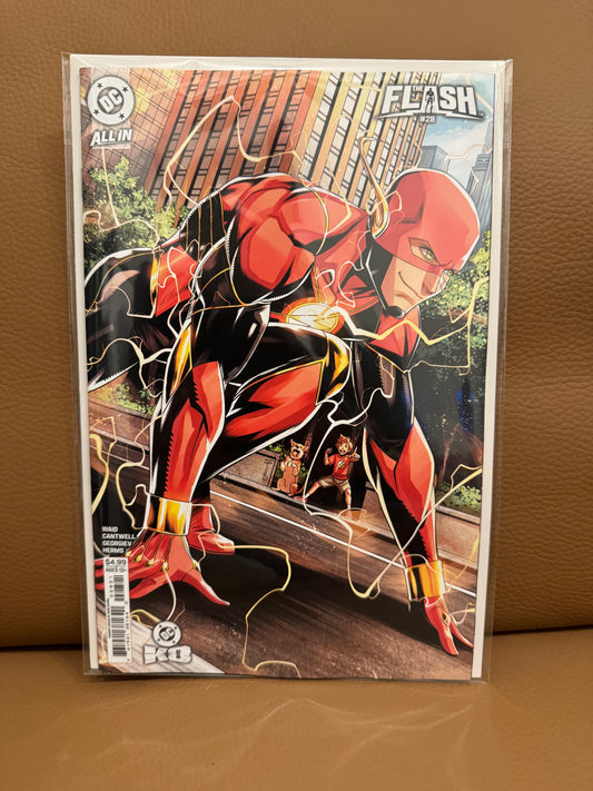 Flash #28 Cover C Serg Acuna Card Stock Var (DC K.O.)