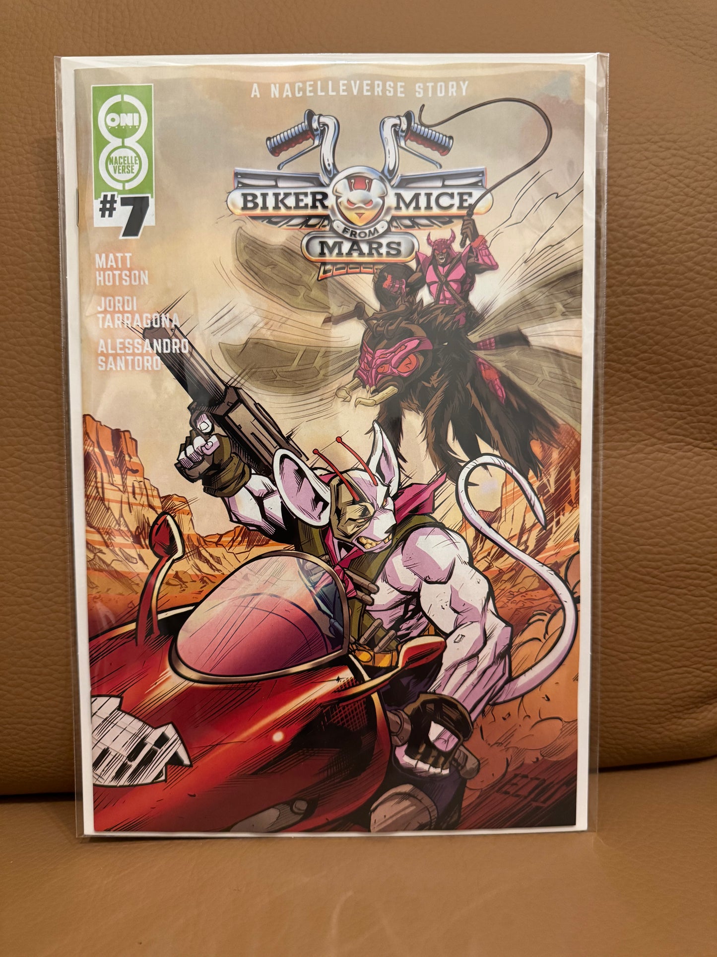 Biker Mice From Mars (2025) #7 Cover A Edu Souza