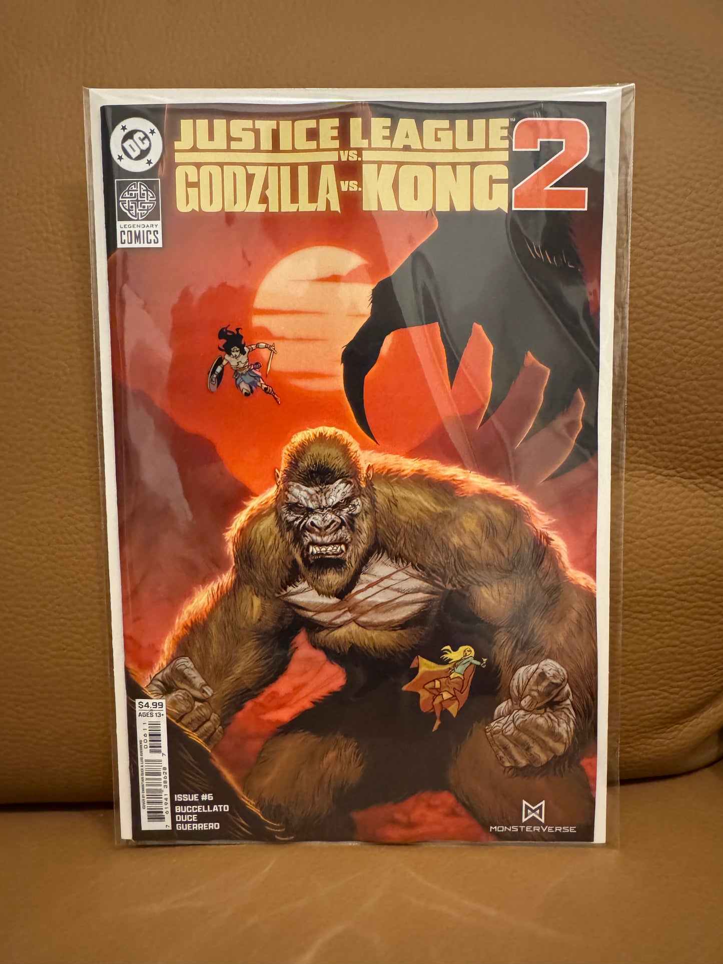 Justice League vs Godzilla vs Kong 2 #6 (of 7) Cover A Christian Duce