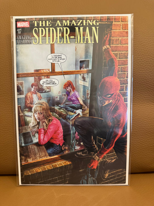 Amazing Spider-Man #17 Lee Bermejo Amazing Visions Variant