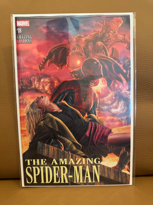 Amazing Spider-Man #18 Lee Bermejo Amazing Visions Variant