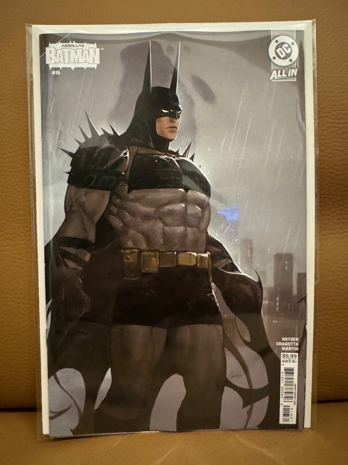 Absolute Batman #16 Cover C Lesley Leirix Li Connecting Card Stock Variant