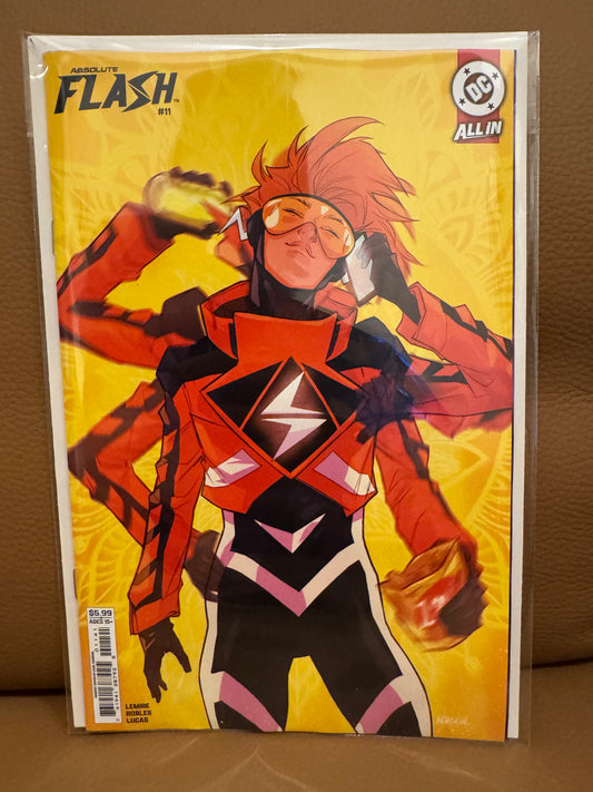 Absolute Flash #11 Cover D Karl Kerschl Card Stock Variant