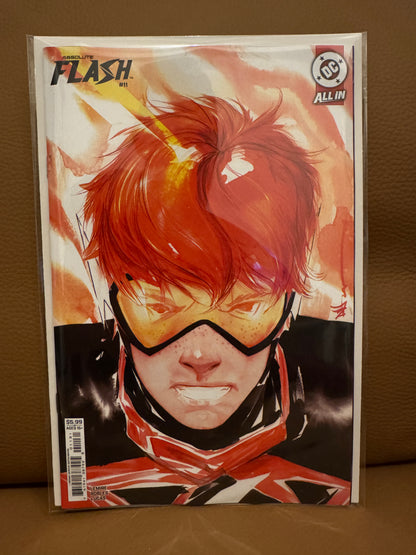 Absolute Flash #11 Cover B Dustin Nguyen Card Stock Variant