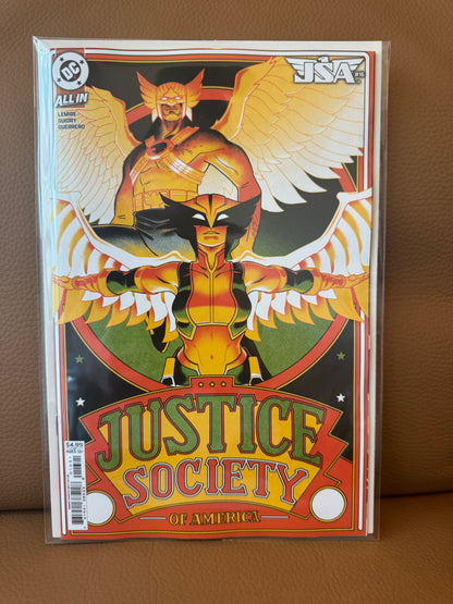 JSA #16 Cover B Matt Taylor Card Stock Variant