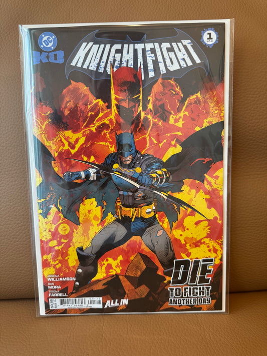 DC K.O. Knightfight #1 (of 4) Second Printing Cover A Dan Mora