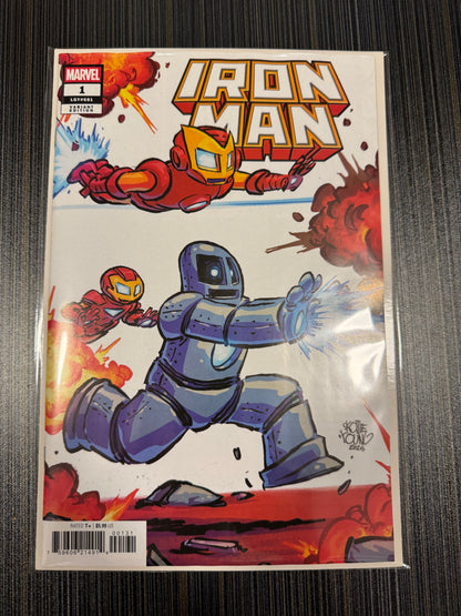 Iron Man #1 Skottie Young 4-Part Connecting Variant