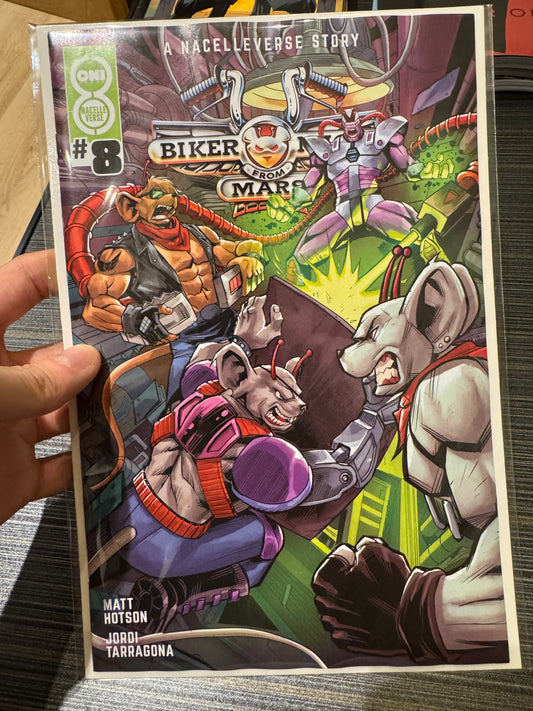 Biker Mice From Mars (2025) #8 Cover A Edu Souza