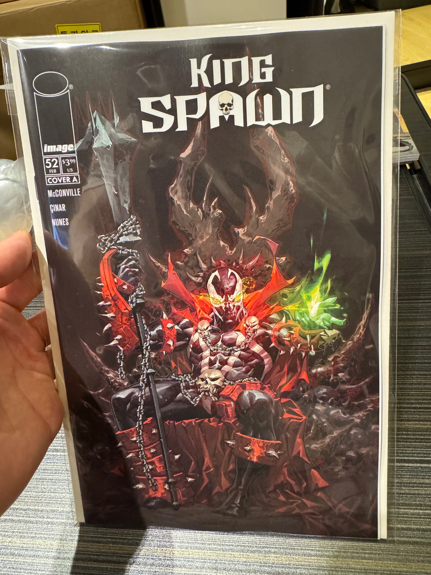 King Spawn #52 封面 A Kael Ngu
