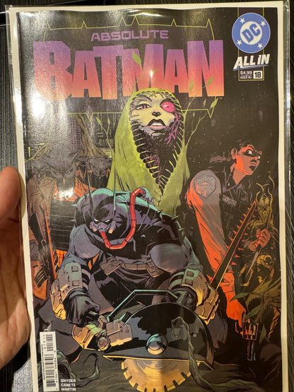 Absolute Batman #18 封面 A Nick Dragotta