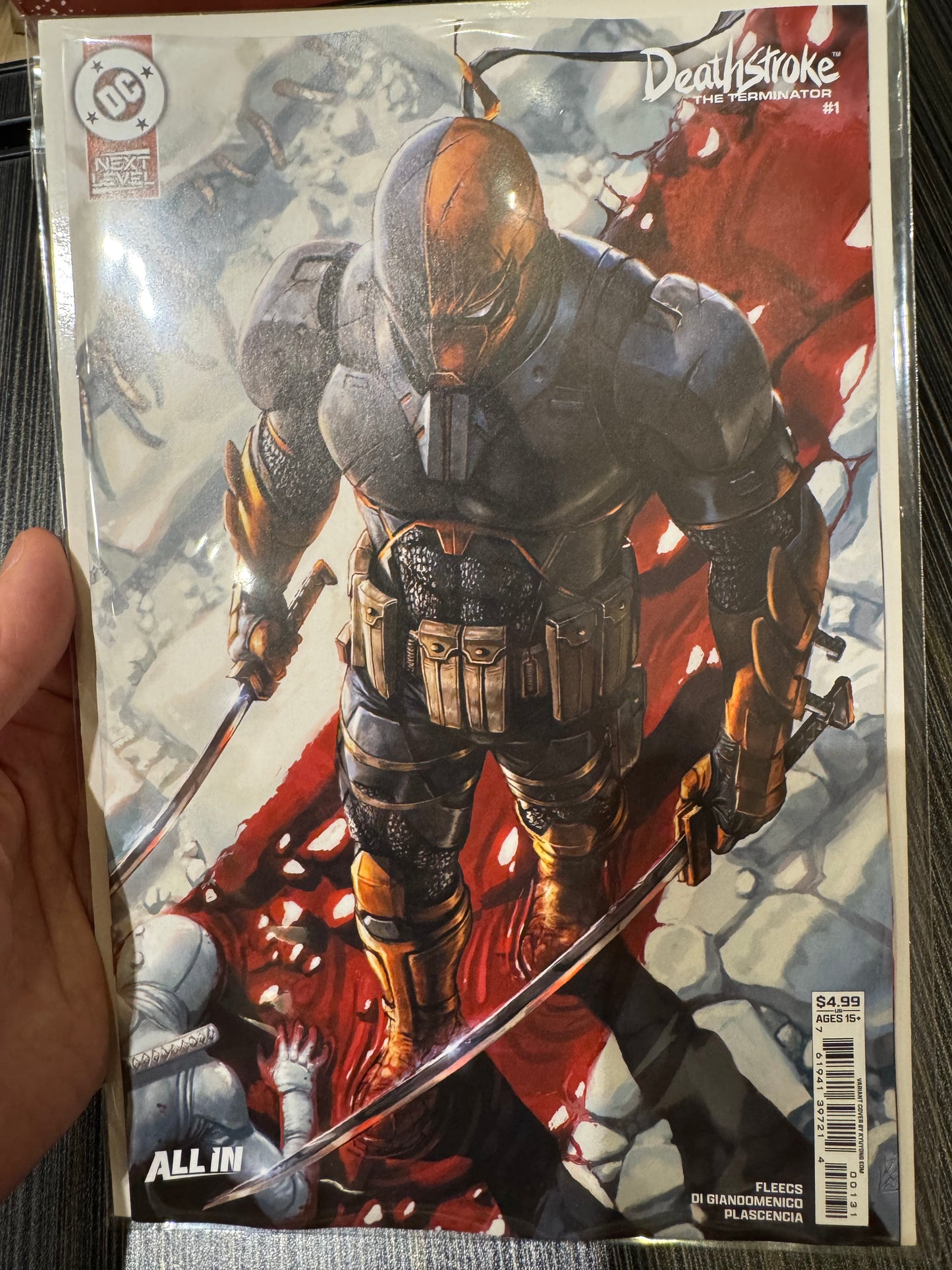Deathstroke The Terminator #1 Cover C Kyuyong Eom Card Stock Variant