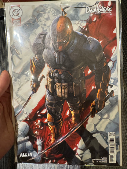 Deathstroke The Terminator #1 Cover C Kyuyong Eom Card Stock Variant