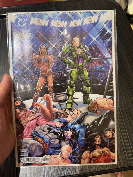 DC x AEW #2 (of 2) Cover A Serg Acuna
