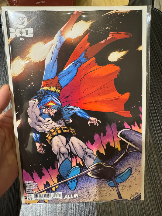 DC K.O. #5 (of 5) Cover B Daniel Warren Johnson Card Stock Variant