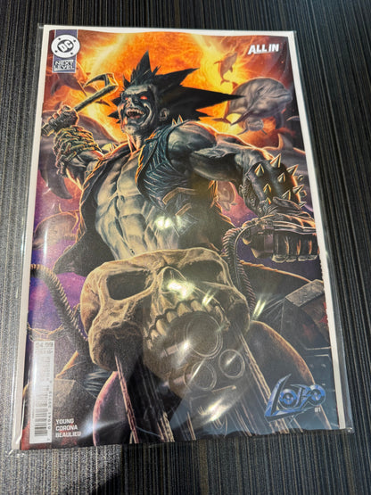 Lobo #1 Cover B Lee Bermejo Card Stock Variant