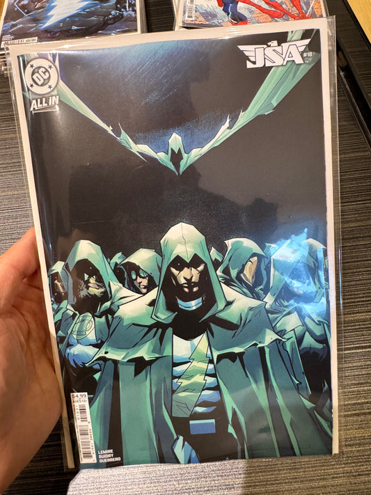 JSA #18 Cover C Cian Tormey Things To Come Card Stock Variant