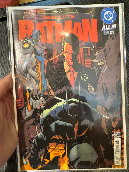 《绝对蝙蝠侠》第19期封面A 尼克·德拉戈塔 | 2026年4月7日