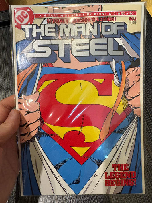 Man of Steel #1 Facsimile Edition Cover A John Byrne