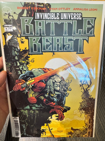 无敌宇宙战斗野兽#8封面A Ryan Ottley & Annalisa Leoni | 2026年4月15日