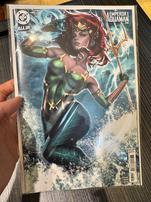 Emperor Aquaman #16 Cover B Ariel Diaz Card Stock Variant