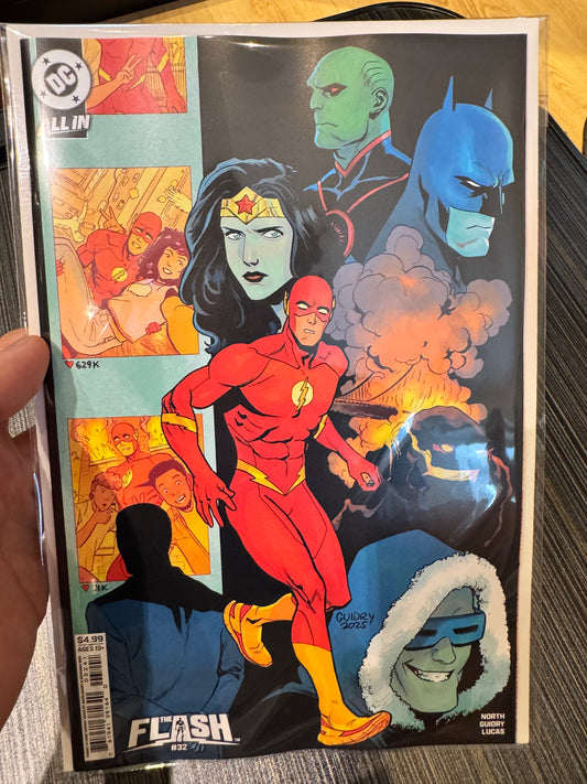 Flash #32 Cover D Gavin Guidry Things To Come Card Stock Variant