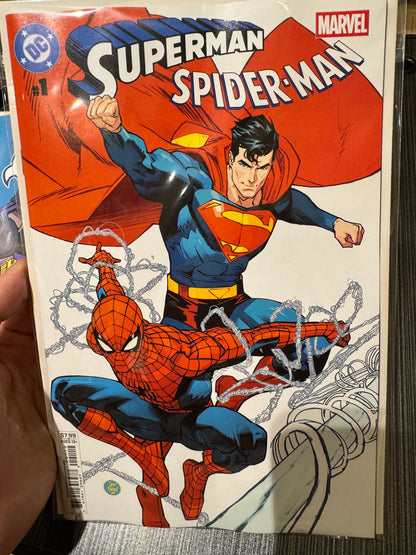 DC Marvel Superman Spider-Man #1 (One Shot) 第二版封面 A Dan Mora | 2026年5月26日