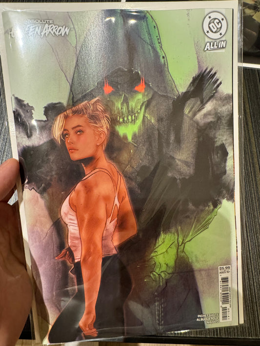 Absolute Green Arrow #1 (共 6 期) 封面 D Tula Lotay 厚卡變體版