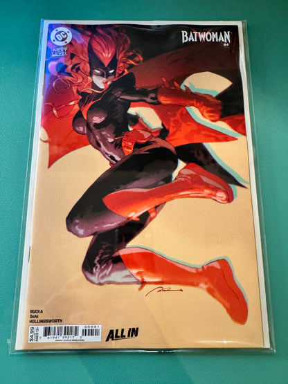 Batwoman #4 Cover D Gerald Parel Card Stock Variant