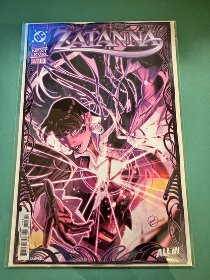Zatanna (2026) #3 Cover A Jamal Campbell
