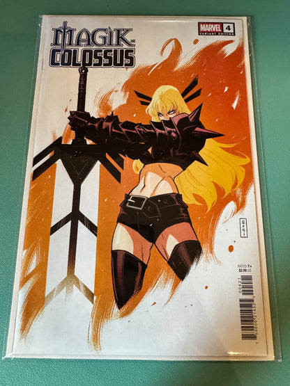 Magik & Colossus #4 Nogi San Variant
