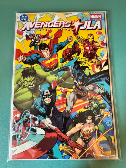 Avengers JLA #2 (of 4) Facsimile Edition Cover B Dan Mora Variant