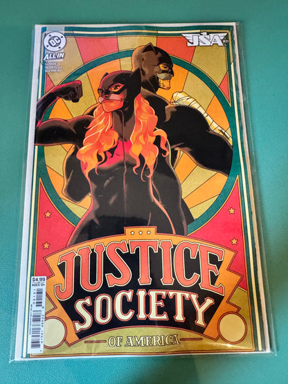 JSA #21 Cover B Matt Taylor Card Stock Variant