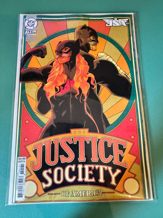 JSA #21 封面 B Matt Taylor 厚卡变体