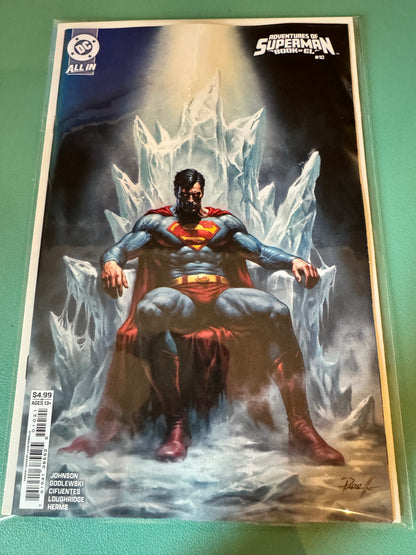 Adventures of Superman Book of El #10 (of 12) Cover B Lucio Parrillo Card Stock Variant