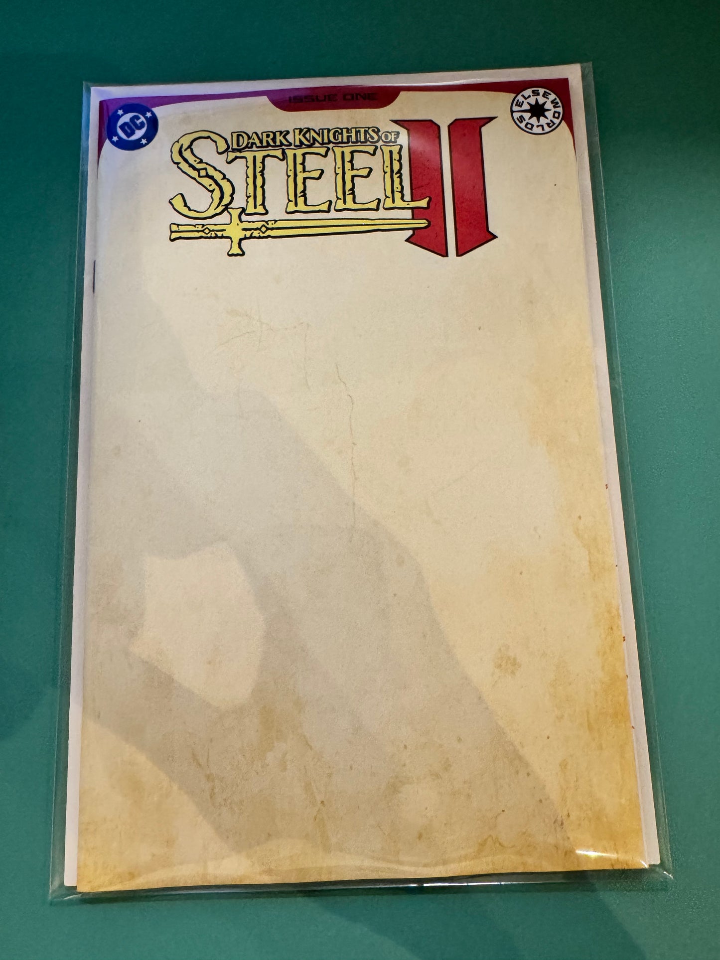 Dark Knights of Steel II #1 (of 12) Cover F Blank Card Stock Variant