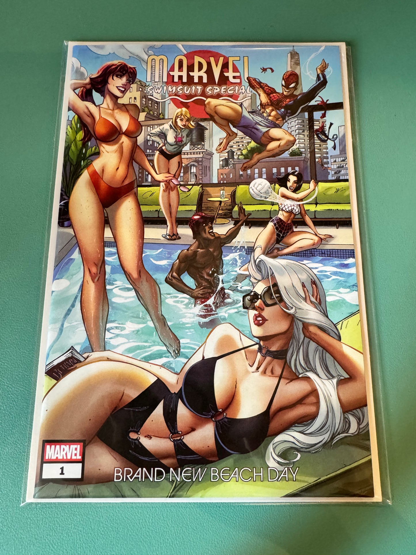 Marvel Swimsuit Special: Brand New Beach Day #1 Wraparound Cover